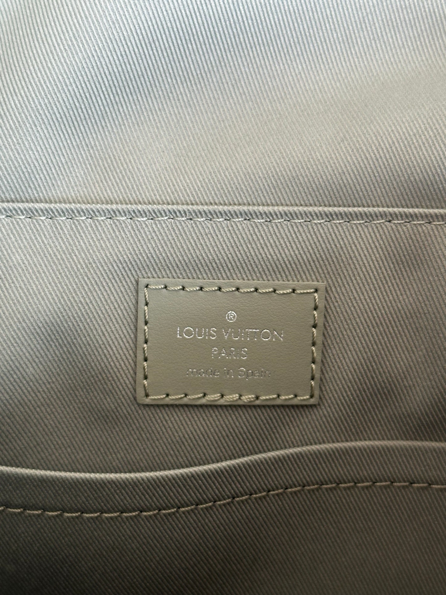 Louis Vuitton Khaki Gradient Monogram PM District Messenger Bag
