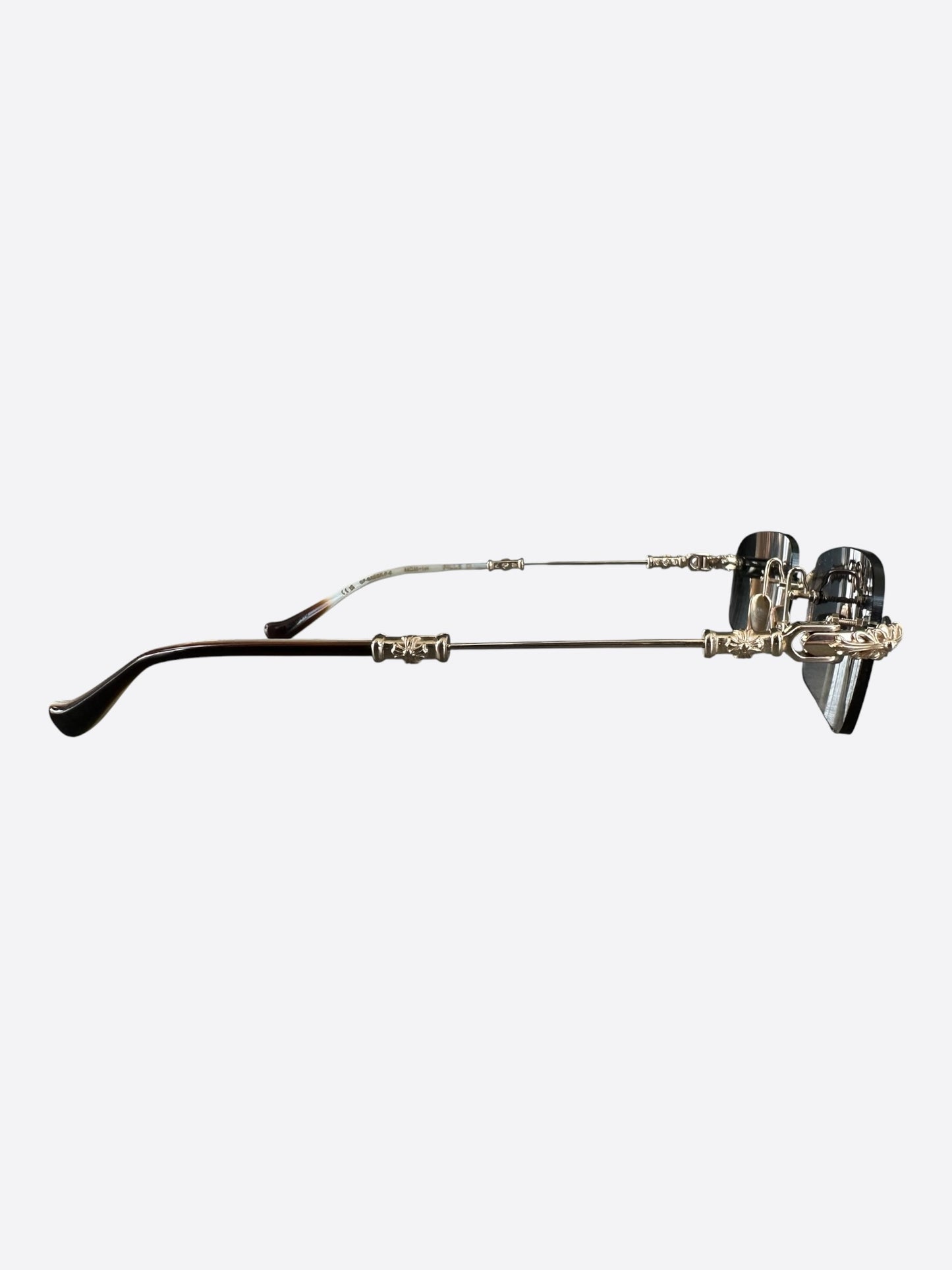 Chrome Hearts Gold Pills III Tinted Glasses