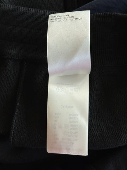 Louis Vuitton Black & Blue Logo Panelled Sweatpants