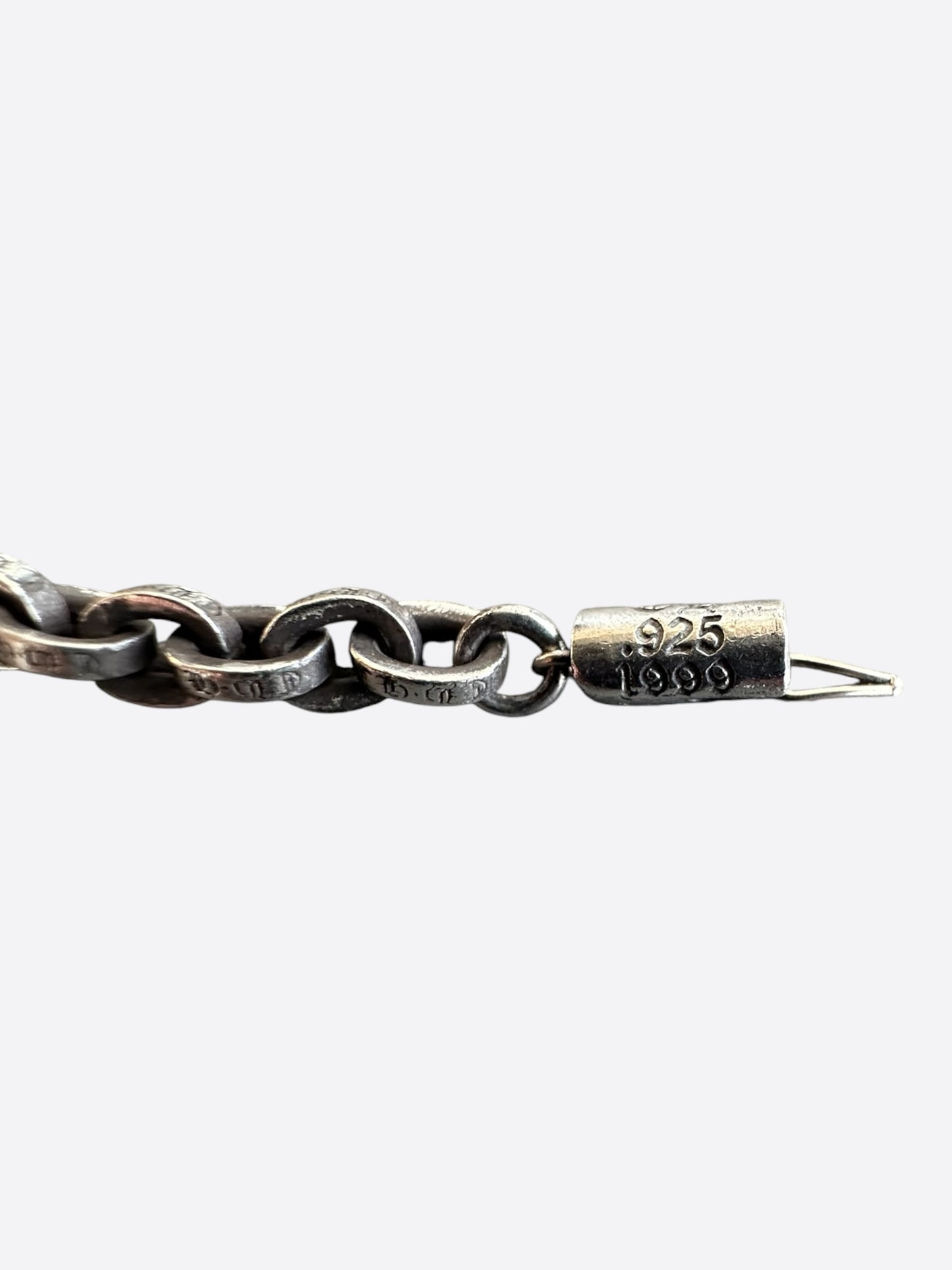 Chrome Hearts Silver Paperchain Necklace