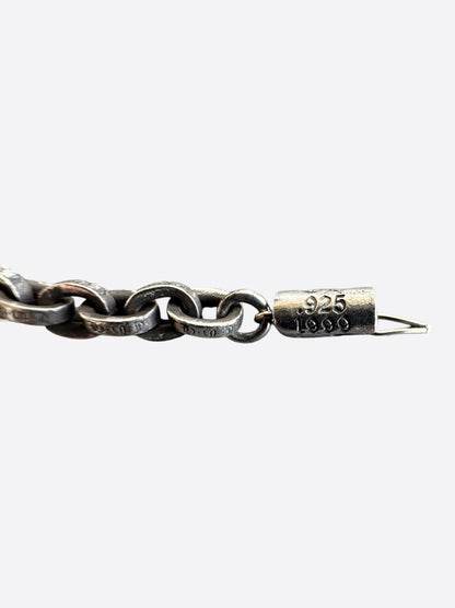 Chrome Hearts Silver Paperchain Necklace