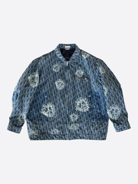 Dior Denim Tears Blue & White Oblique Jacket