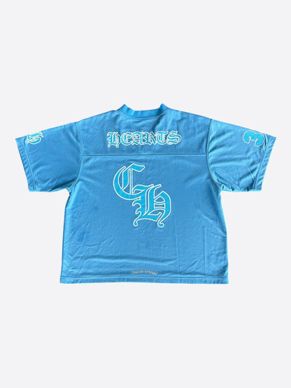 Chrome Hearts Blue & White Logo Mesh Jersey