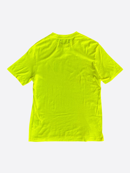 Amiri Lime & Black Core Logo T-Shirt