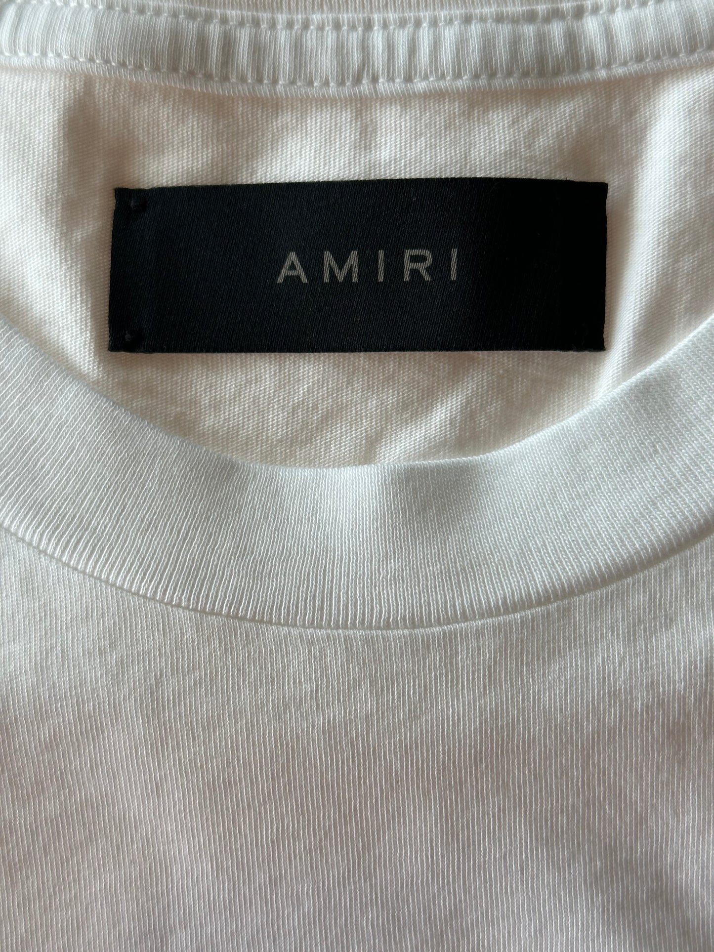 Amiri White & Red Snake Logo T-Shirt