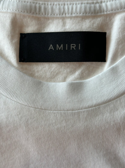 Amiri White & Red Snake Logo T-Shirt