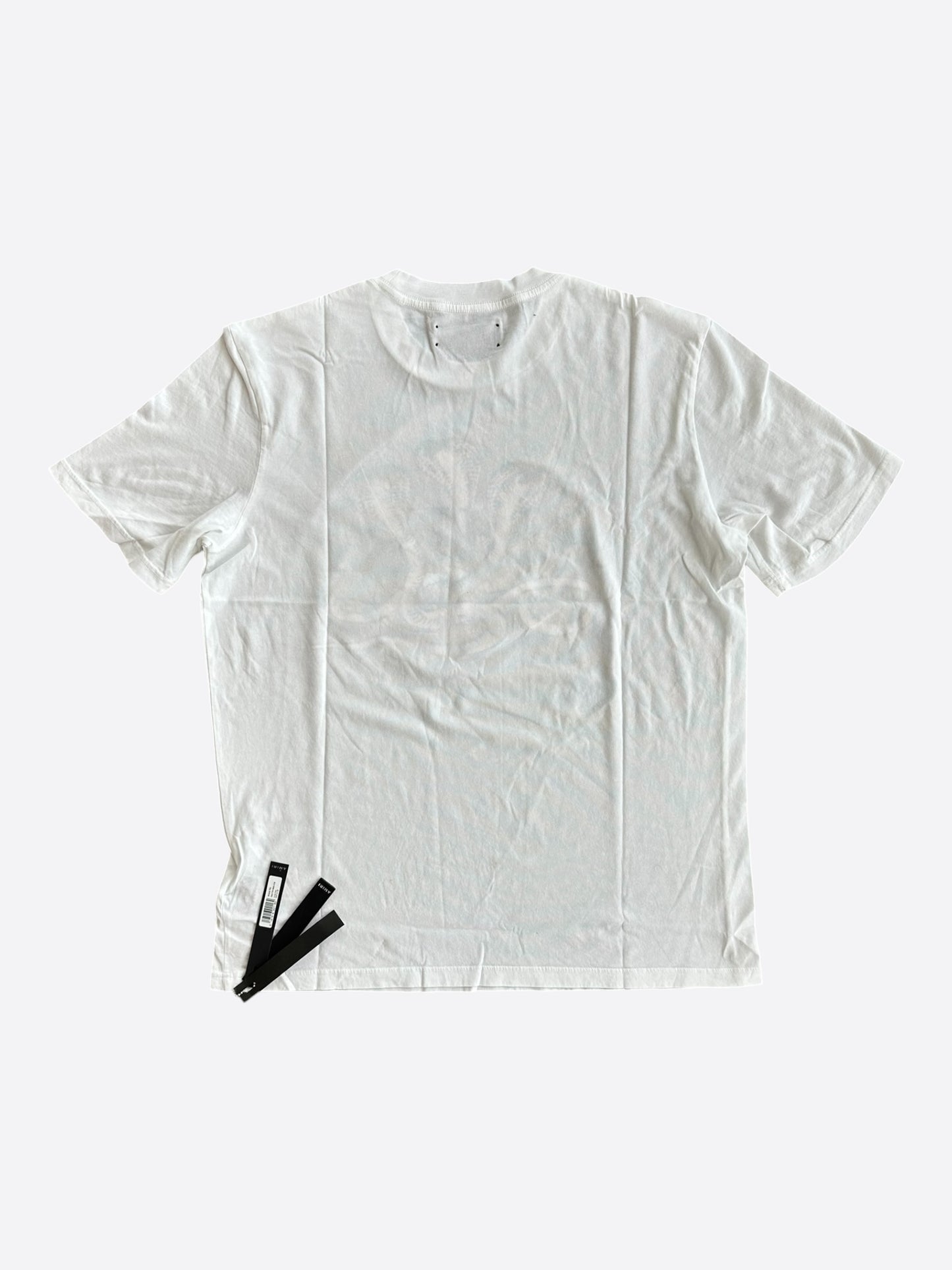 Amiri White & Red Snake Logo T-Shirt
