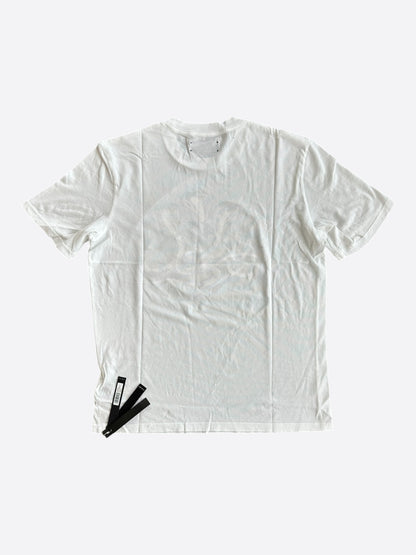 Amiri White & Red Snake Logo T-Shirt