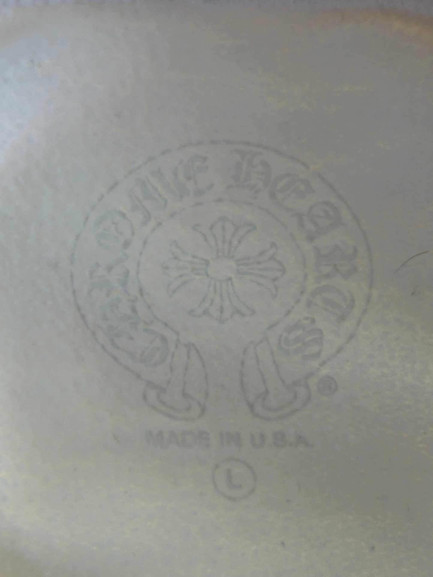 Chrome Hearts White & Black Script Logo Hoodie