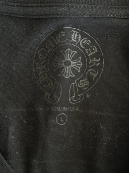 Chrome Hearts Black Multicolor Cross Longsleeve T-Shirt