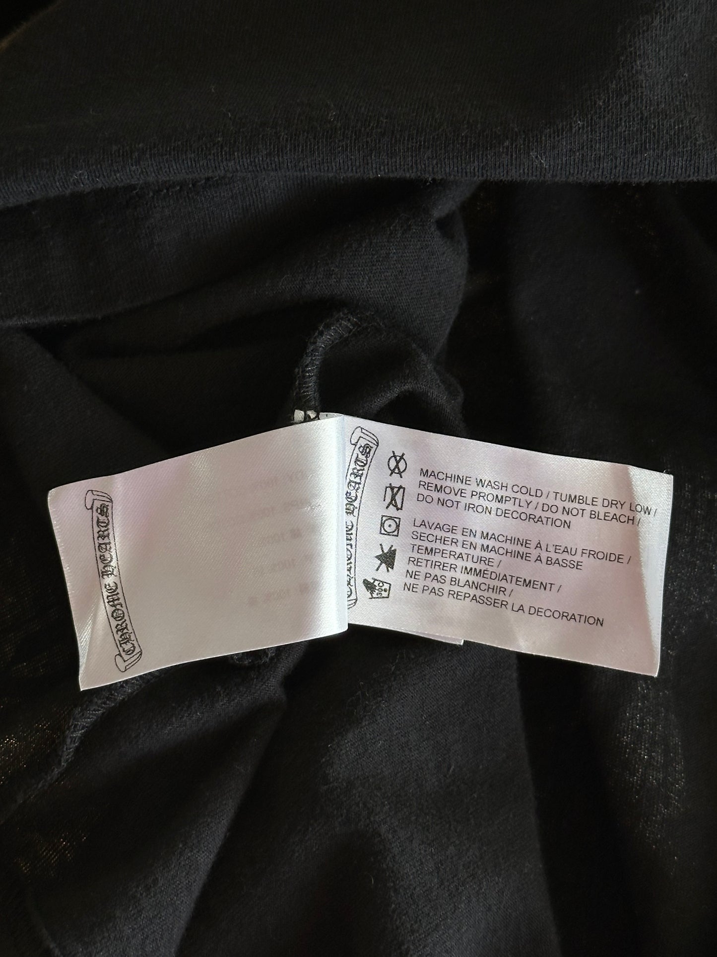 Chrome Hearts Black Multicolor Cross Longsleeve T-Shirt