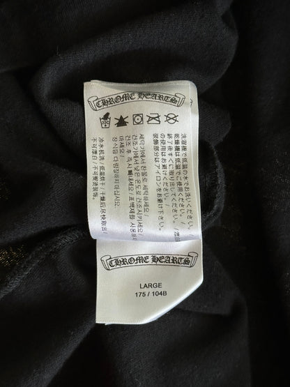 Chrome Hearts Black Multicolor Cross Longsleeve T-Shirt