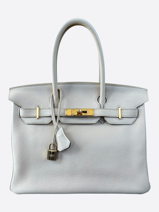 Hermes Craie Togo & Gold Hardware Birkin 30