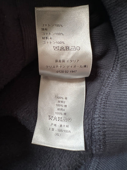 Dior Navy Oblique Towel Hoodie