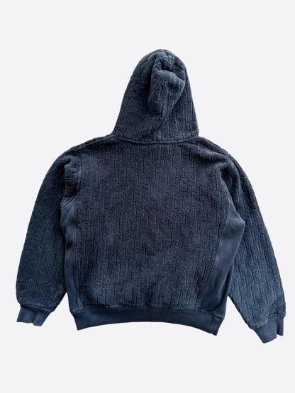 Dior Navy Oblique Towel Hoodie