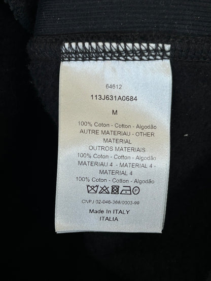 Dior Black Oblique Towel Hoodie
