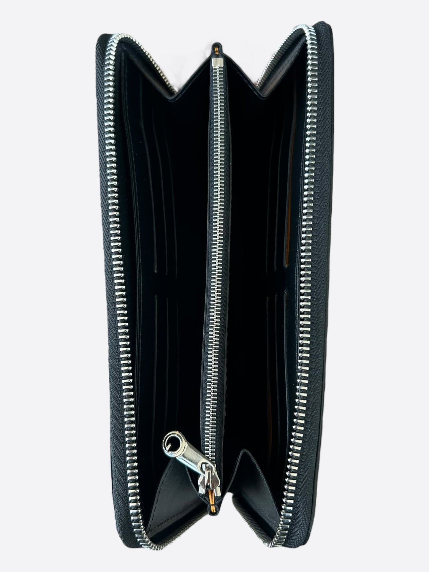 Goyard Black Matignon GM long wallet