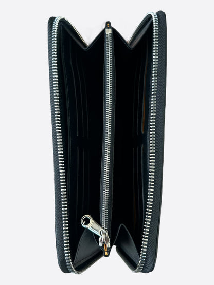 Goyard Black Matignon GM long wallet