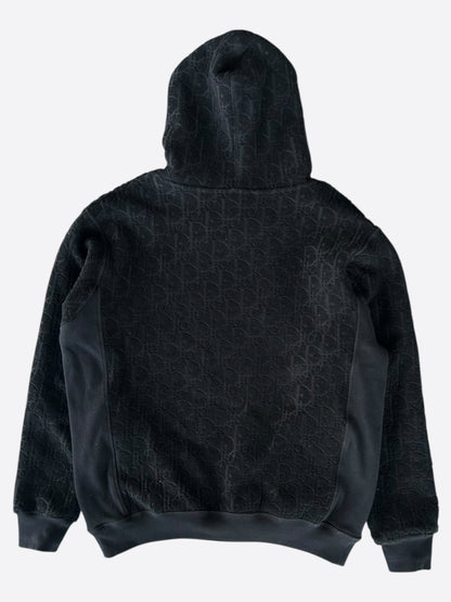 Dior Black Oblique Towel Hoodie
