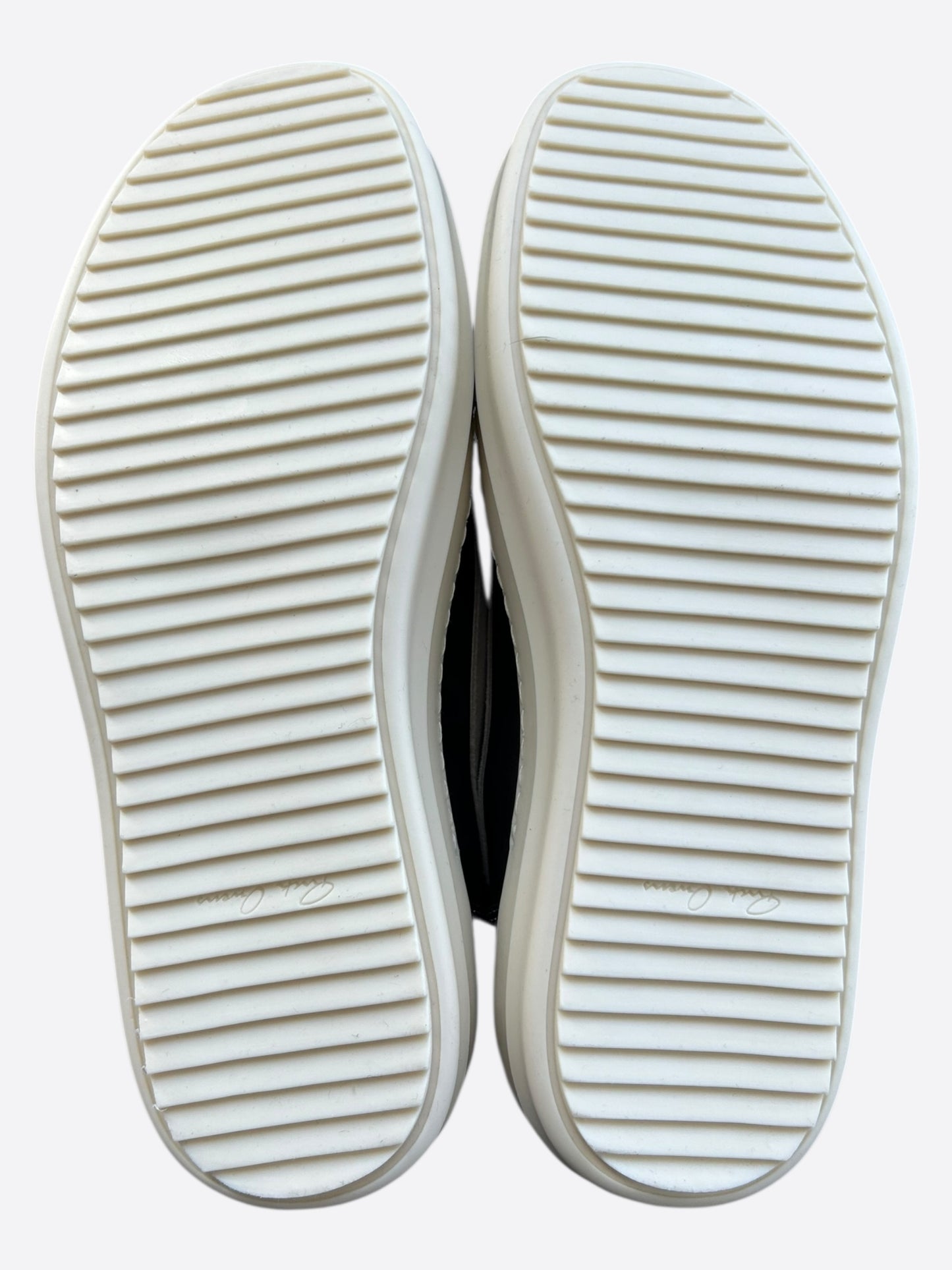 Rick Owens Black & White Vintage Women's Low Top Sneakers
