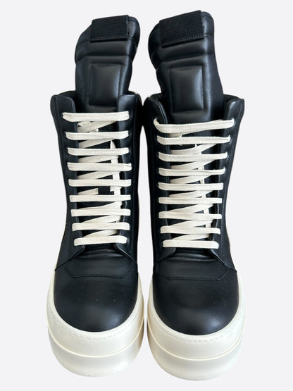 Rick Owens Black & White Mega Geobaskets