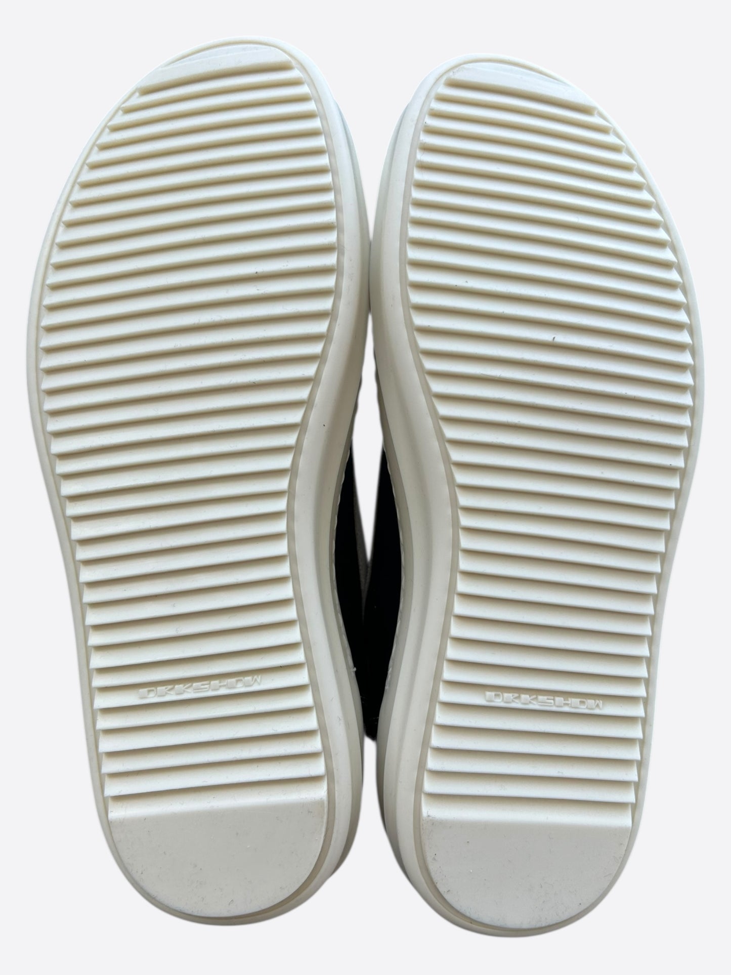 Rick Owens Black & White Vintage Women's Low Top Sneakers