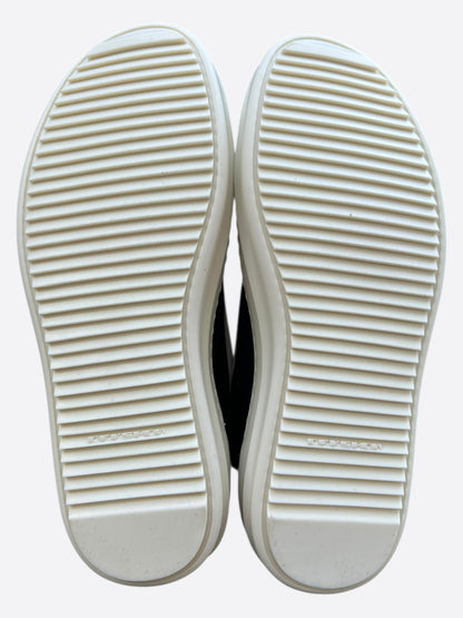 Rick Owens Black & White Vintage Women's Low Top Sneakers
