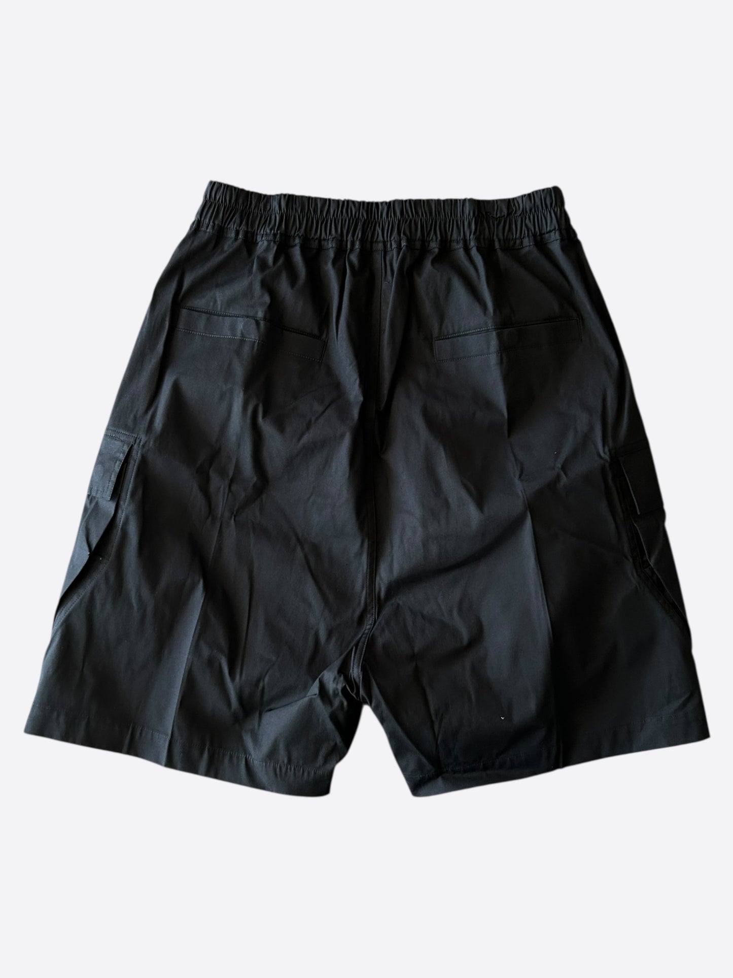Rick Owens Black Cargobela Shorts