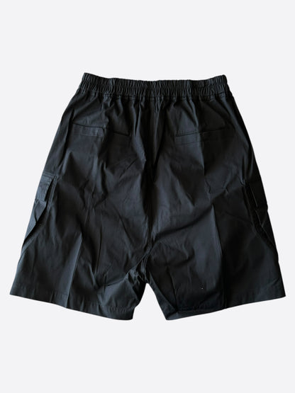 Rick Owens Black Cargobela Shorts