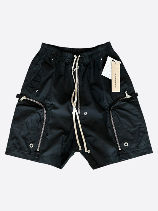 Rick Owens Black Bauhaus Shorts