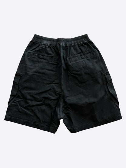 Rick Owens Black Cargobela Shorts