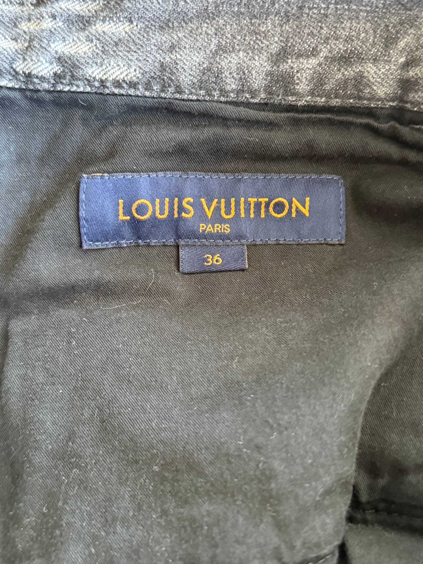 Louis Vuitton Nigo Grey Giant Damier Monogram Jeans