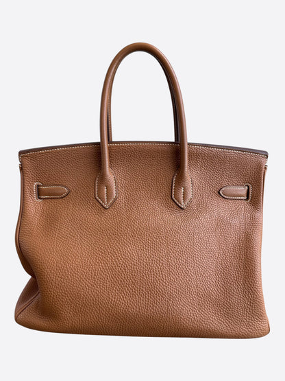 Hermes Gold Togo & Gold Hardware Birkin 30