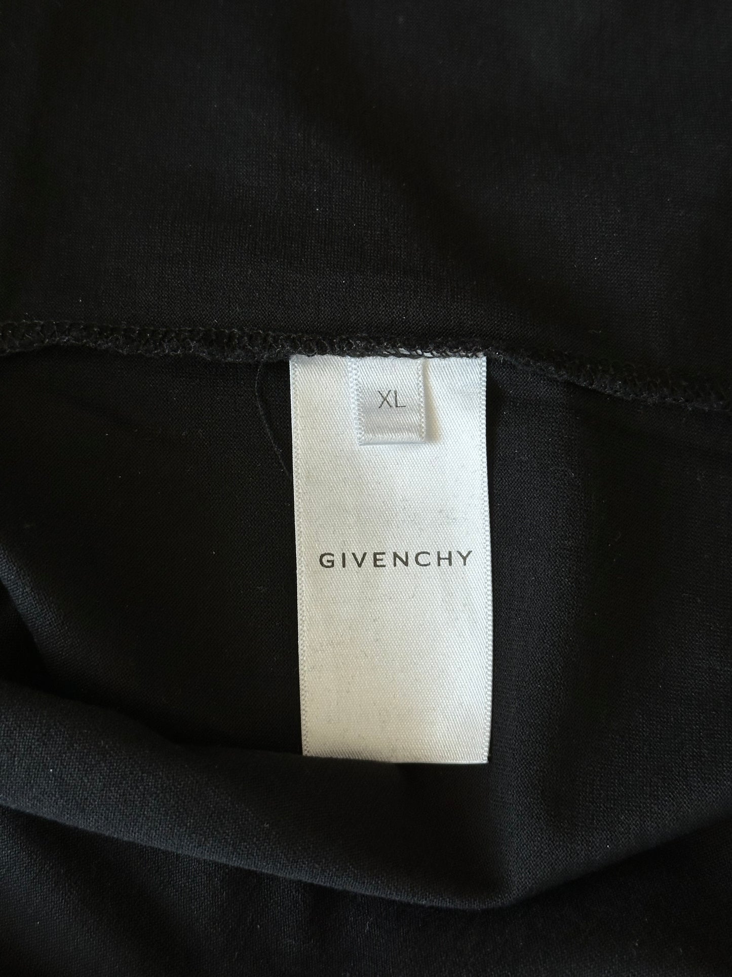 Givenchy Black & White Barbed Wire Graphic T-Shirt