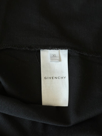 Givenchy Black & White Barbed Wire Graphic T-Shirt
