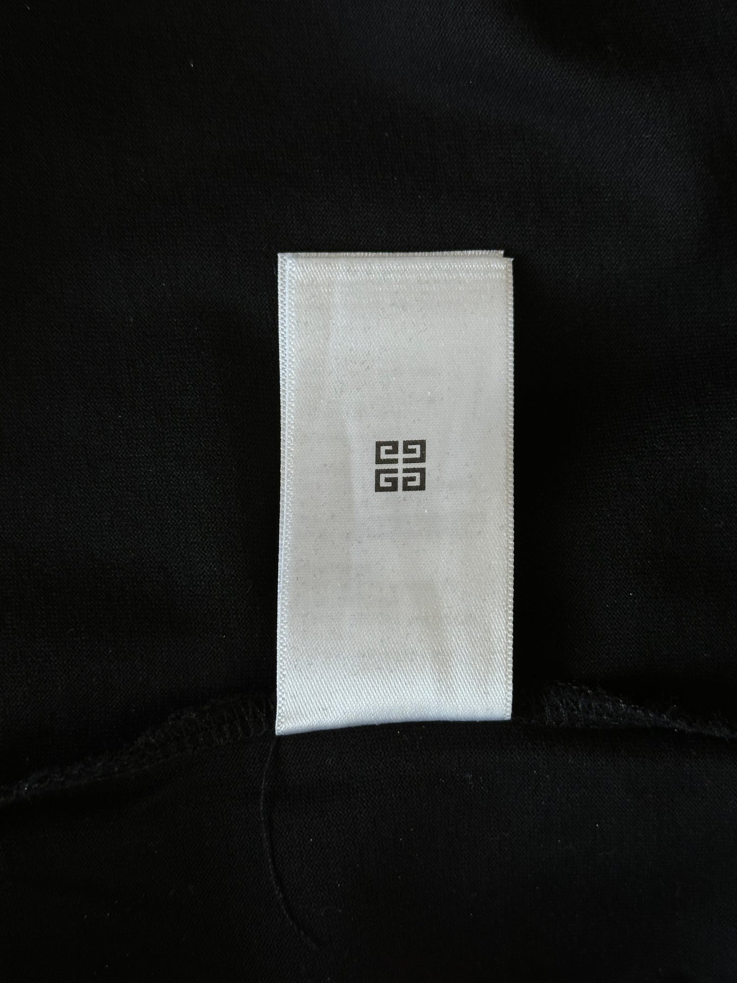 Givenchy Black & White Barbed Wire Graphic T-Shirt