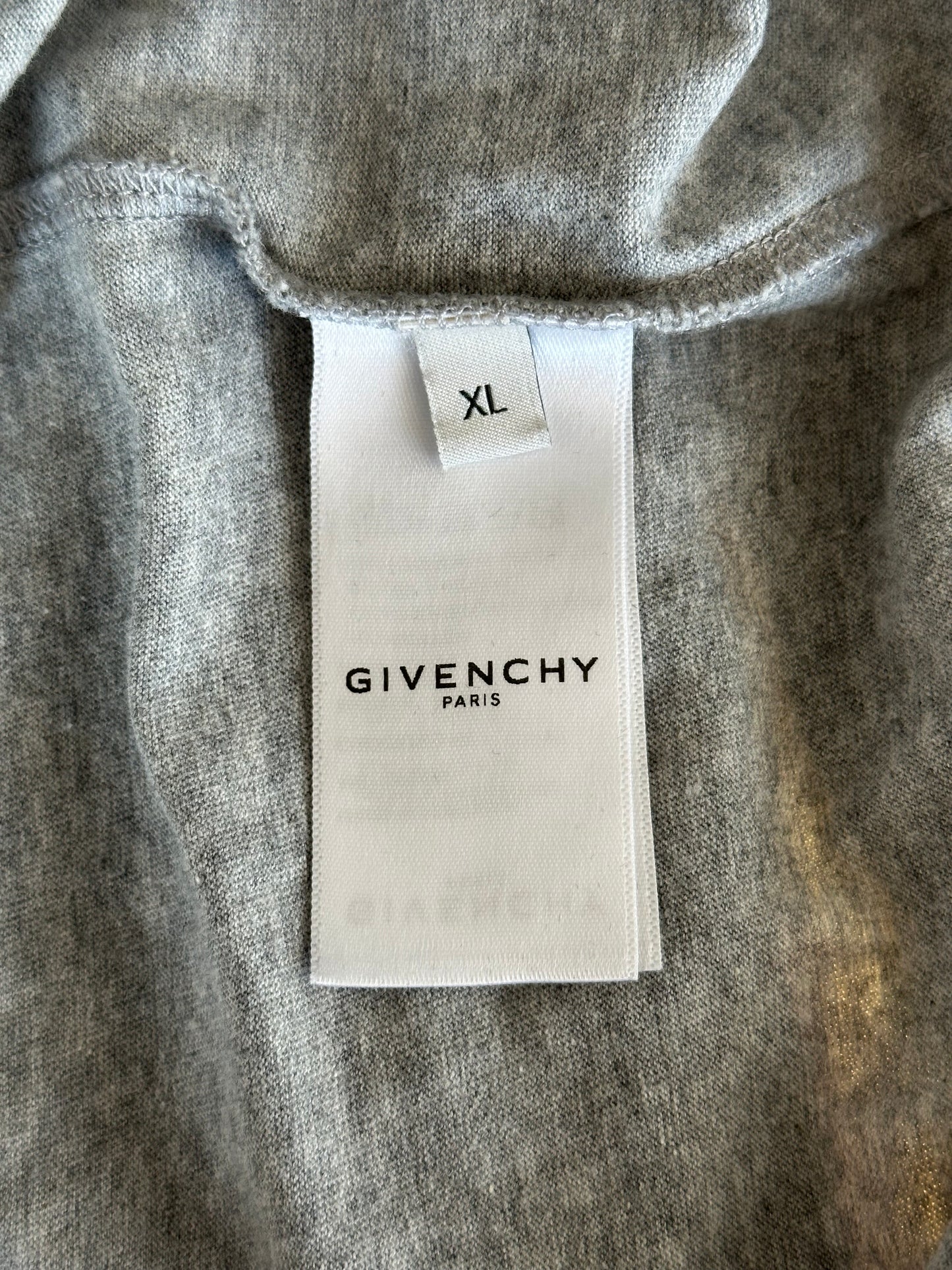 Givenchy Grey & Black Schematics Graphic Longsleeve T-Shirt