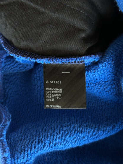 Amiri Blue & Multicolor Drip Core Logo Sweatpants