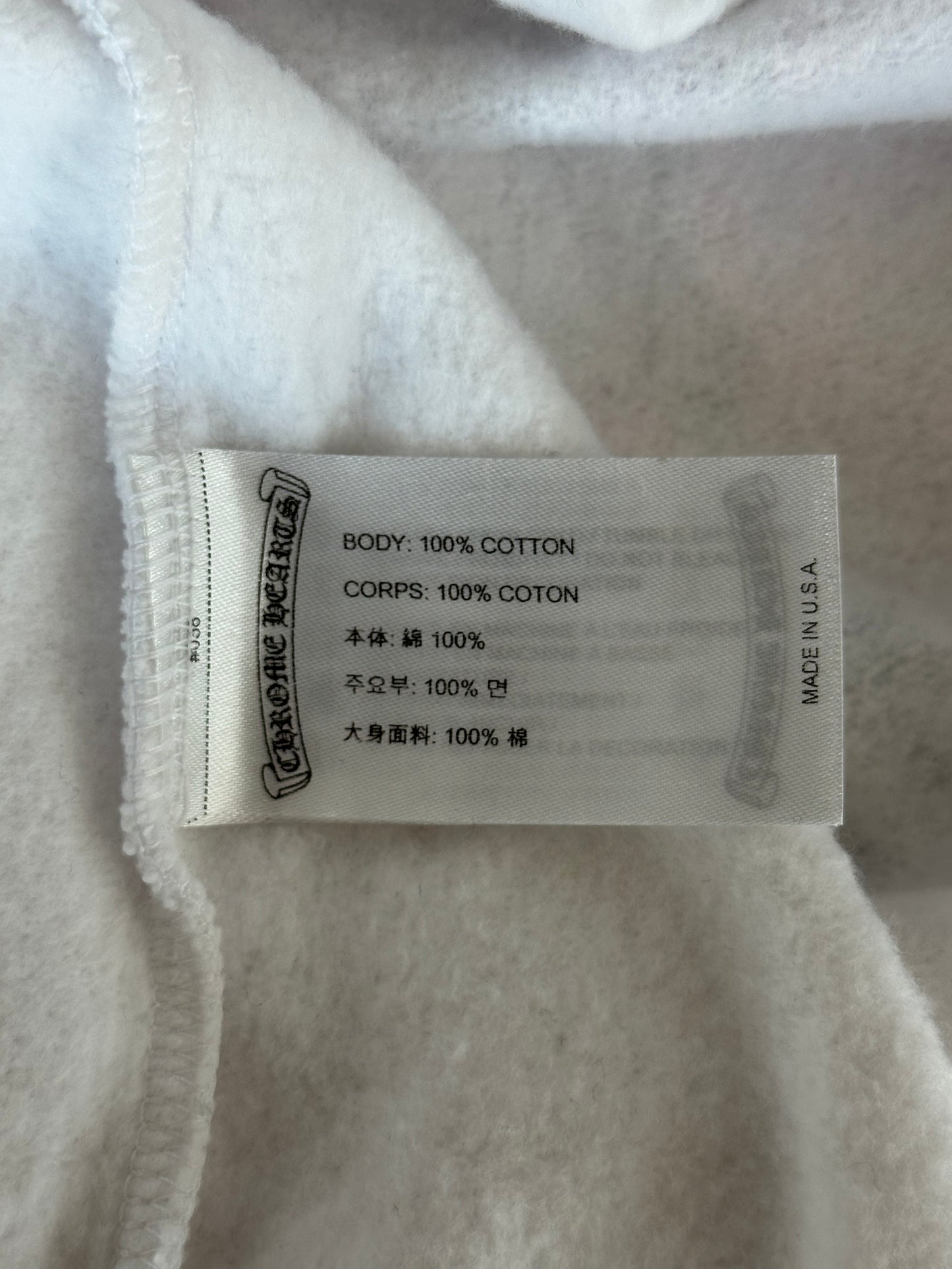 Chrome Hearts White & Purple Dagger Hoodie