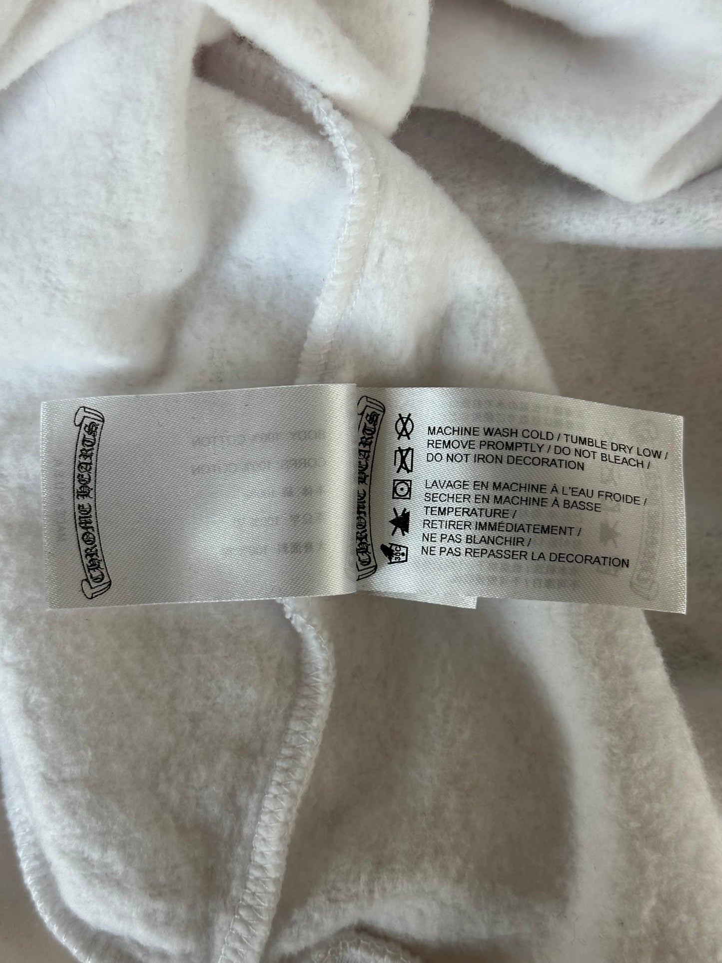 Chrome Hearts White & Purple Dagger Hoodie