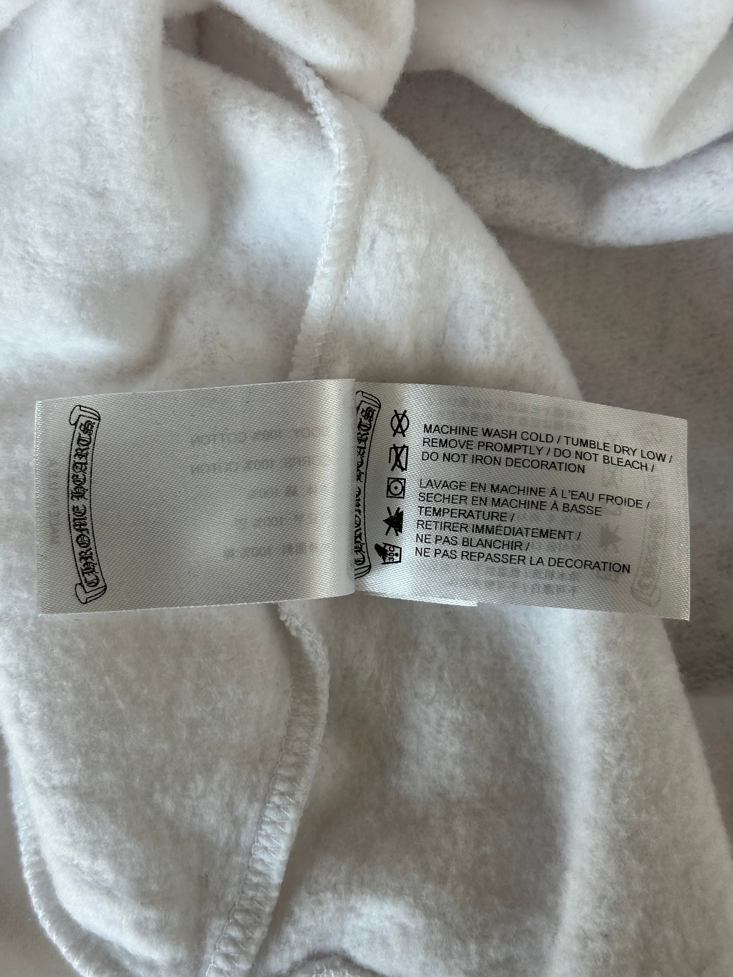 Chrome Hearts White & Purple Dagger Hoodie