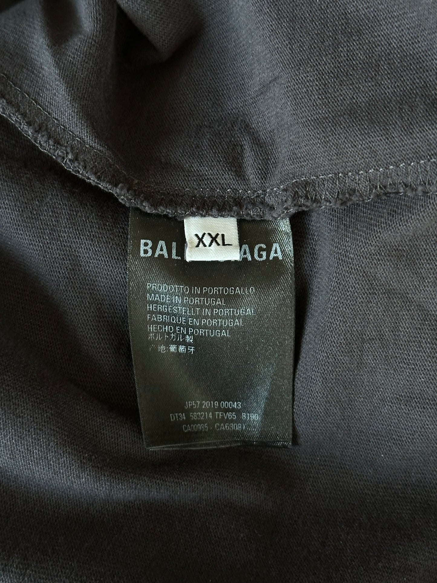 Balenciaga Black BB Logo T-Shirt