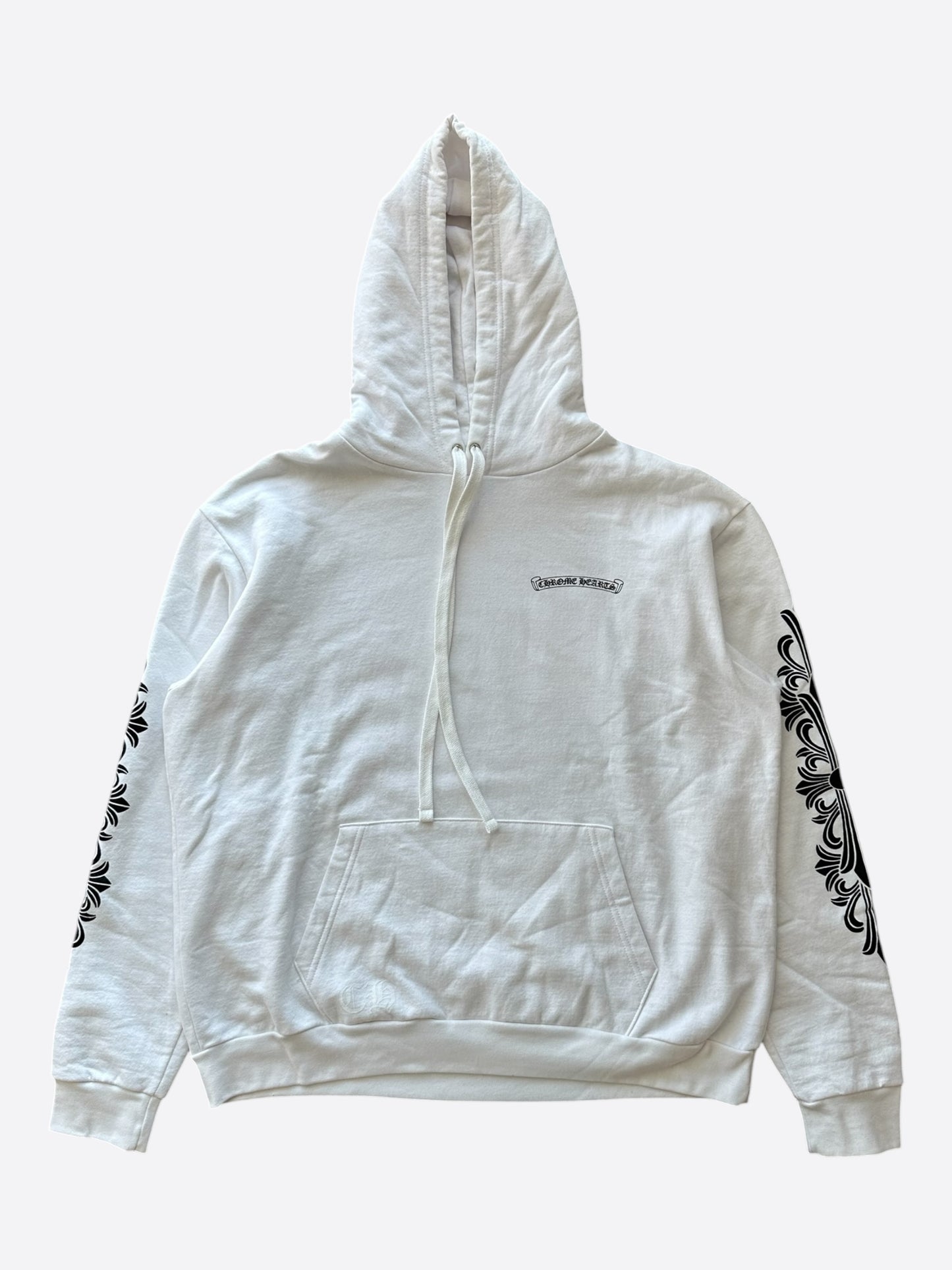 Chrome Hearts White & Purple Dagger Hoodie