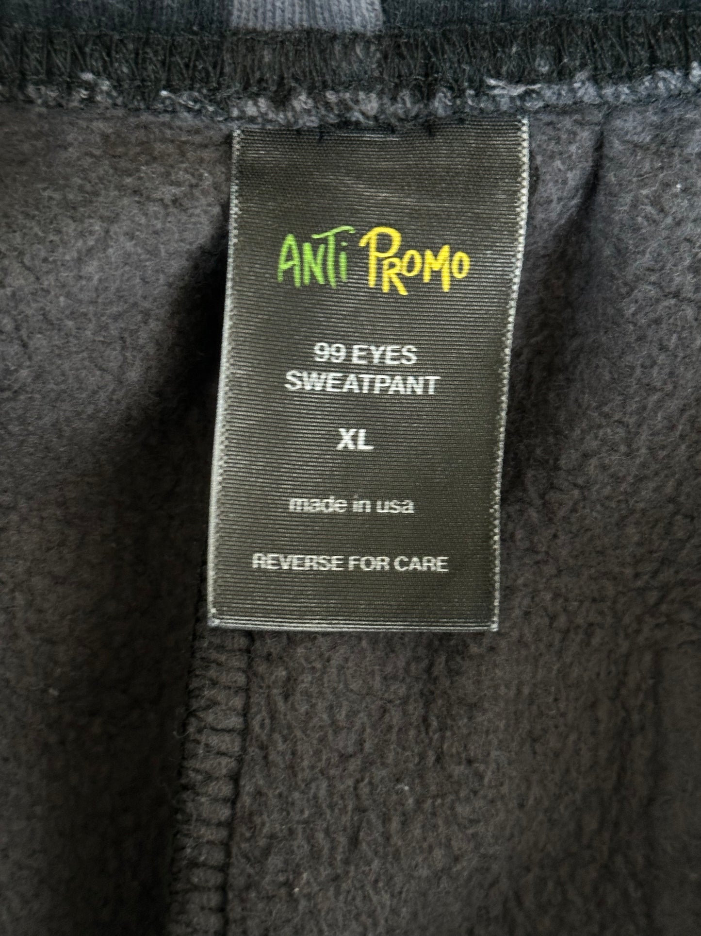 Matty Boy Grey & Black 99 Eyez Anti Promo Sweatpants