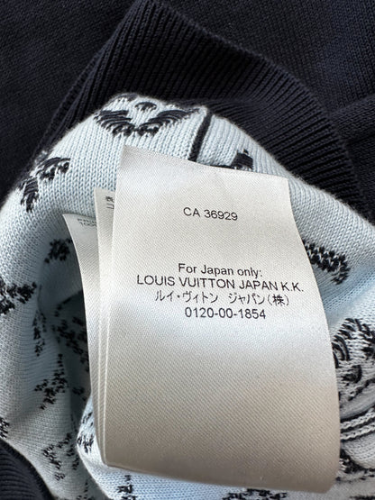 Louis Vuitton Grey & White Monogram Gradient Hoodie