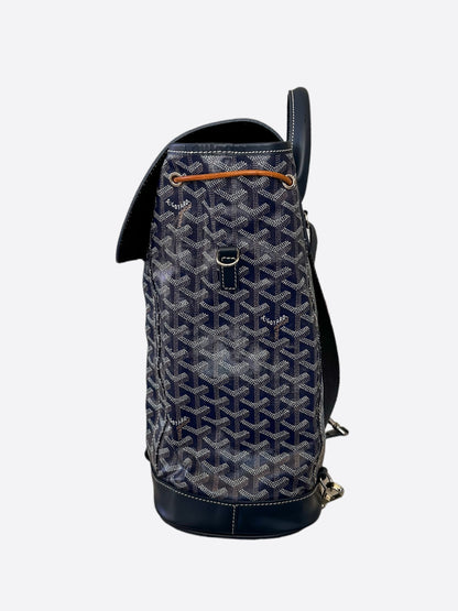 Goyard Blue Alpin MM Backpack