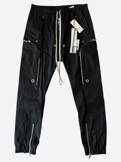 Rick Owens Black Bauhaus Cargo Pants