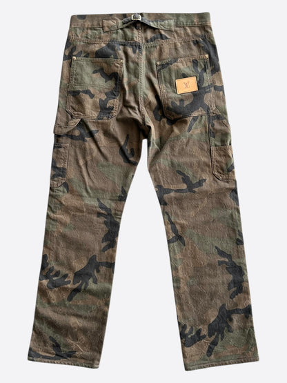 Louis Vuitton Supreme Camouflage Monogram Carpenter Jeans