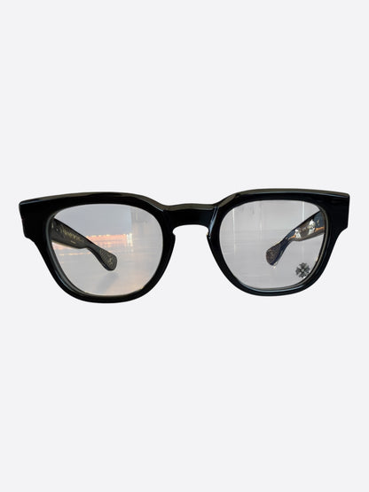 Chrome Hearts Black & Gold Cuntvoluted Glasses