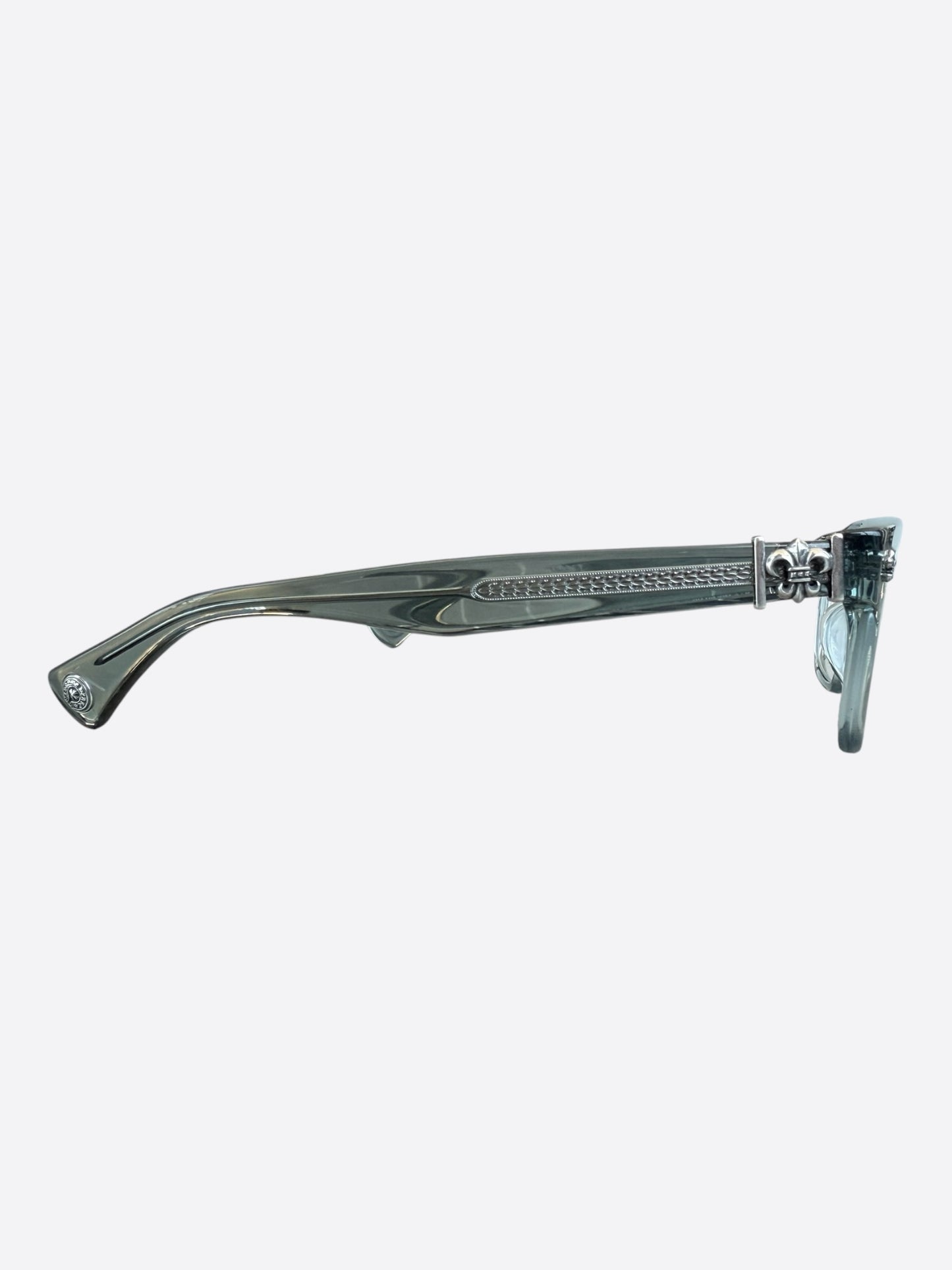 Chrome Hearts Clear & Silver Gittin Any Glasses